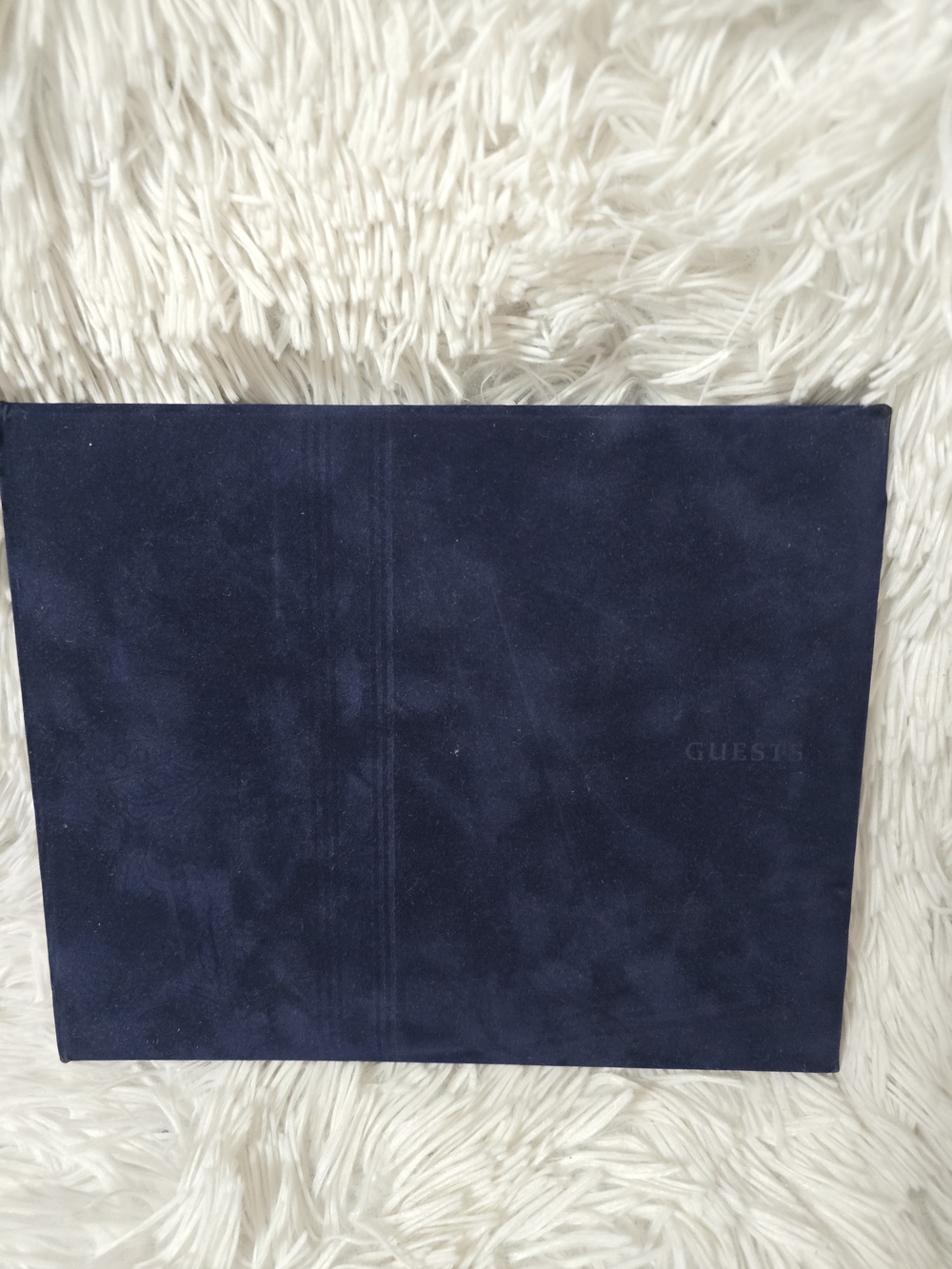 Hallmark Navy Blue Guest Book